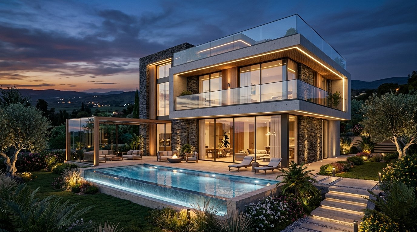 Alfa Enterprises Architectural Villa Render